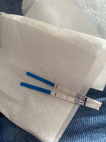 There’s lines in them there tests!