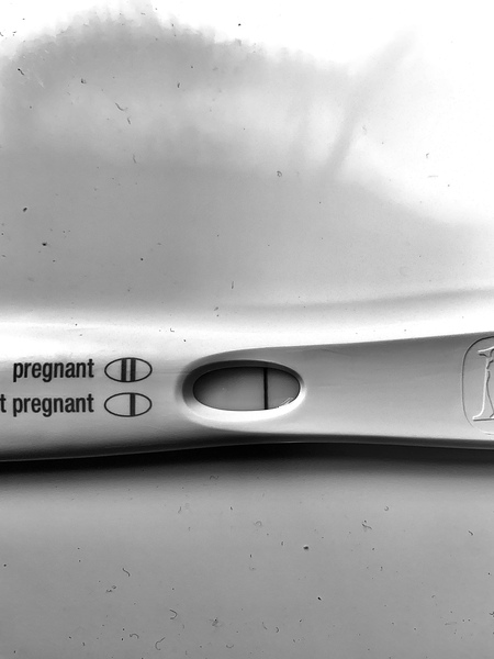 Extremely faint line 14dpo
