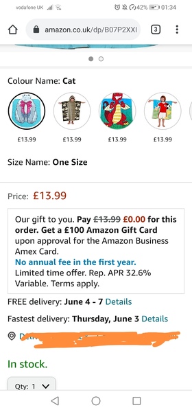 Swim robe / dressing gown with cat design? Does it exist?!