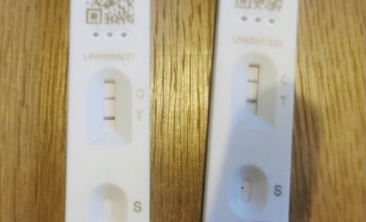 Does this look positive?
