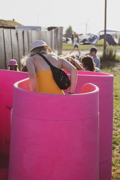 Yay - a solution to the queue for ladies - urinals