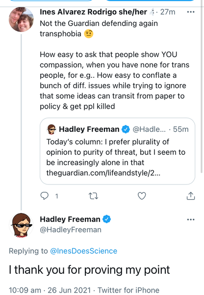 Great Hadley Freedman article