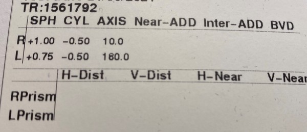 AIBU to ask for a second opinion? DD and glasses