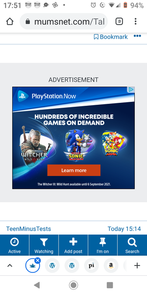 Enormous ad banners that you accidentally click on all the time?