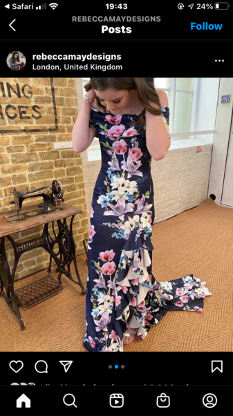 Does anyone know anything about material and dress making?