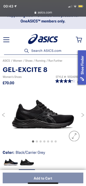 Black trainers with style and substance?