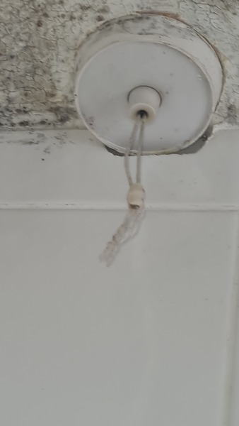 Any idea how to remove this from the bathroom ceiling?