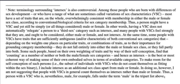 I've just been called "unscientific" for saying that you cannot change sex