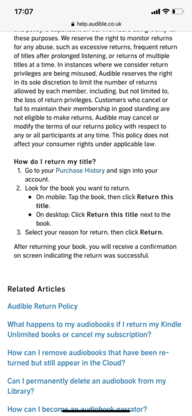 What the chuff is Audible all about?!