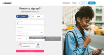 Deezer asks for 'identity'