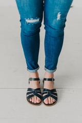 Comfy non old lady sandal recommendations