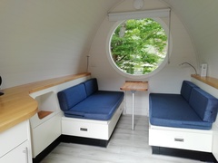Has anyone stayed in a UK campsite that has glamping pods like these? If so, which one?