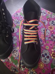 Black trainers with style and substance?