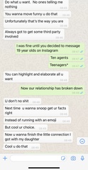 DP - Abusive what’s apps