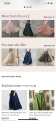In search of swishy, floor length maxi skirts...