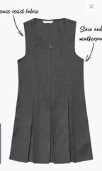 School pinafore advice