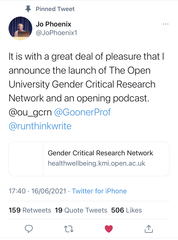 Launch: Open University Gender Critical Research Network