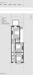 Architect's opinion or mine, which do you prefer for this downstairs lay out?
