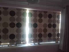Roman blinds for a wide window?