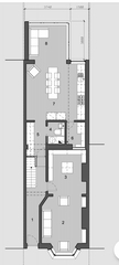 Architect's opinion or mine, which do you prefer for this downstairs lay out?
