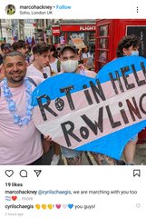 Photos from London's Trans Pride march