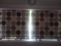 Roman blinds for a wide window?