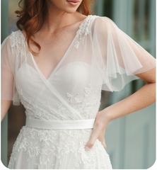 Does anyone know anything about material and dress making?
