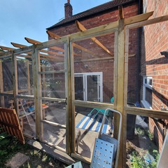 Outdoor cat enclosure DIY