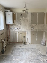 Day one of kitchen. Please tell me it gets better!