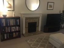 Hole in the wall gas fire advice please.