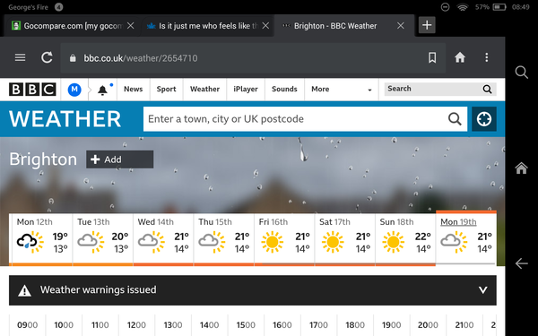 Is it just me who feels like the weather forecast always gets worse?