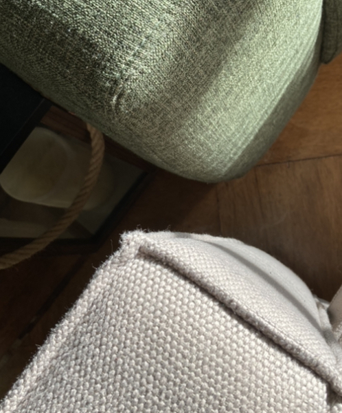 two sofas what colour combination