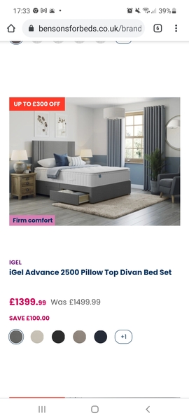 My new bed arrived today and I'm so in love with it!