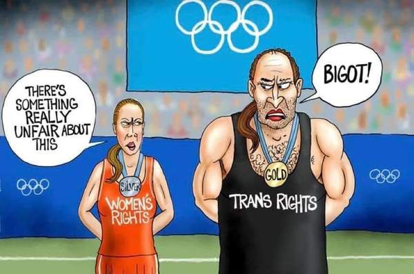 To think Laurel Hubbard should not be competing against other women