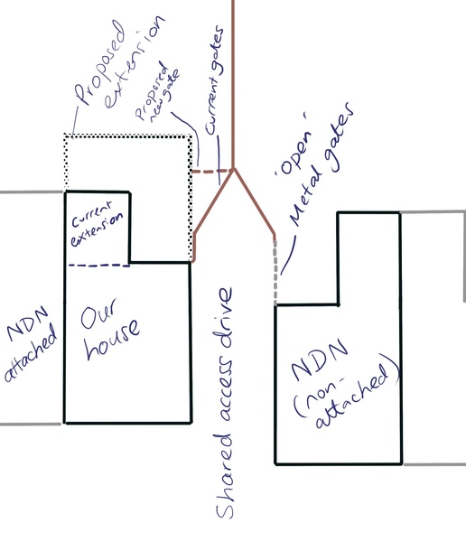 Any experience with neighbour objections via prior approval? (diagram!)