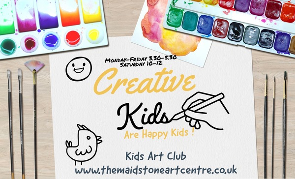 Art parties, after school art club, adult classes at not for profit The Maidstone Art Centre