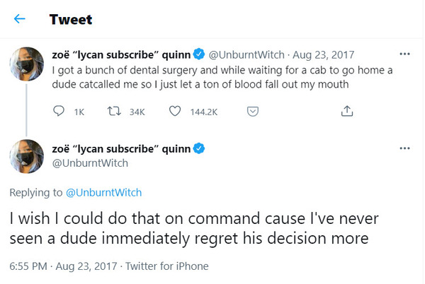 The random comment men