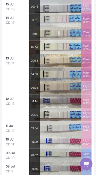 OPK LH surges