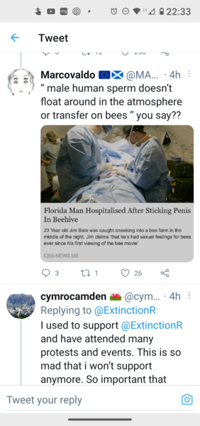 Extinction Rebellion on gender