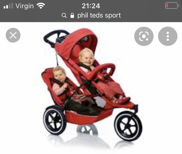Does a pram exist that can accommodate non-mobile heavy 3 year old and newborn?