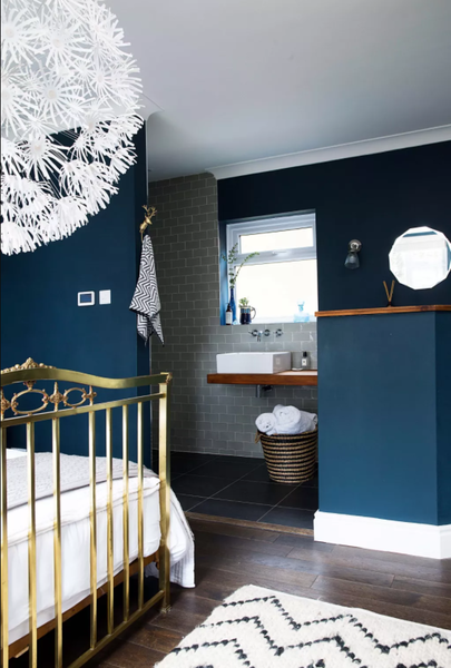 A door on an ensuite shower room is a must, right?