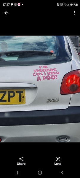 Why do people put these stickers on their car?