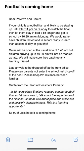 Is your school letting kids come to school late on Monday?