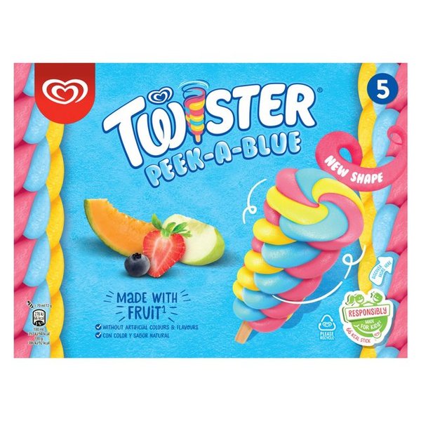 Well I'm not sure this is right with regard to ice lollies...