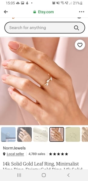 Bespoke eternity-ish ring - show me show me!