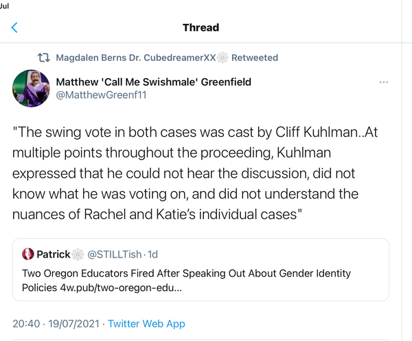 2 Teachers in the US fired for speaking out about gender identity