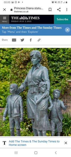 AIBU - Princess Diana new statue