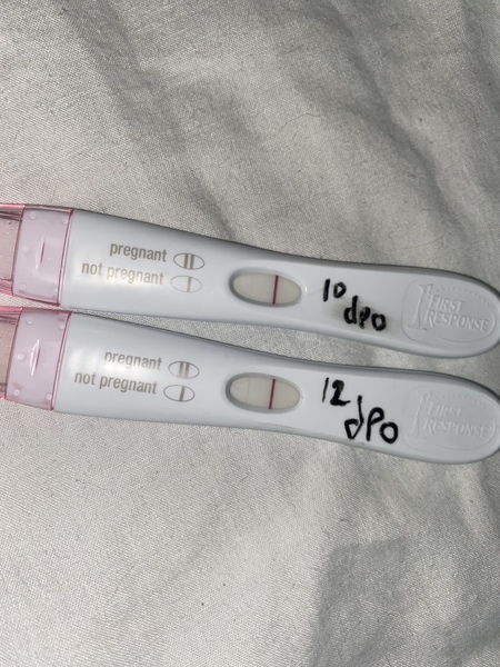 Is this line ok for 12dpo? Freaking out!