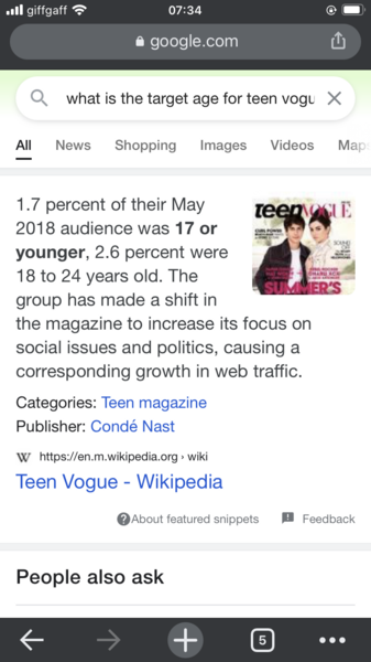 Teen Vogue Again