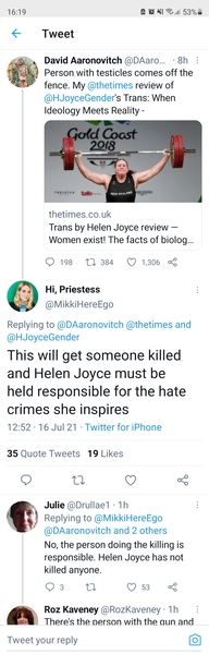 David Aaronovitch Review of Helen Joyce's Book